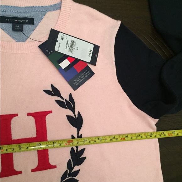Tommy Hilfiger Archives pink sweater - Picture 3 of 8